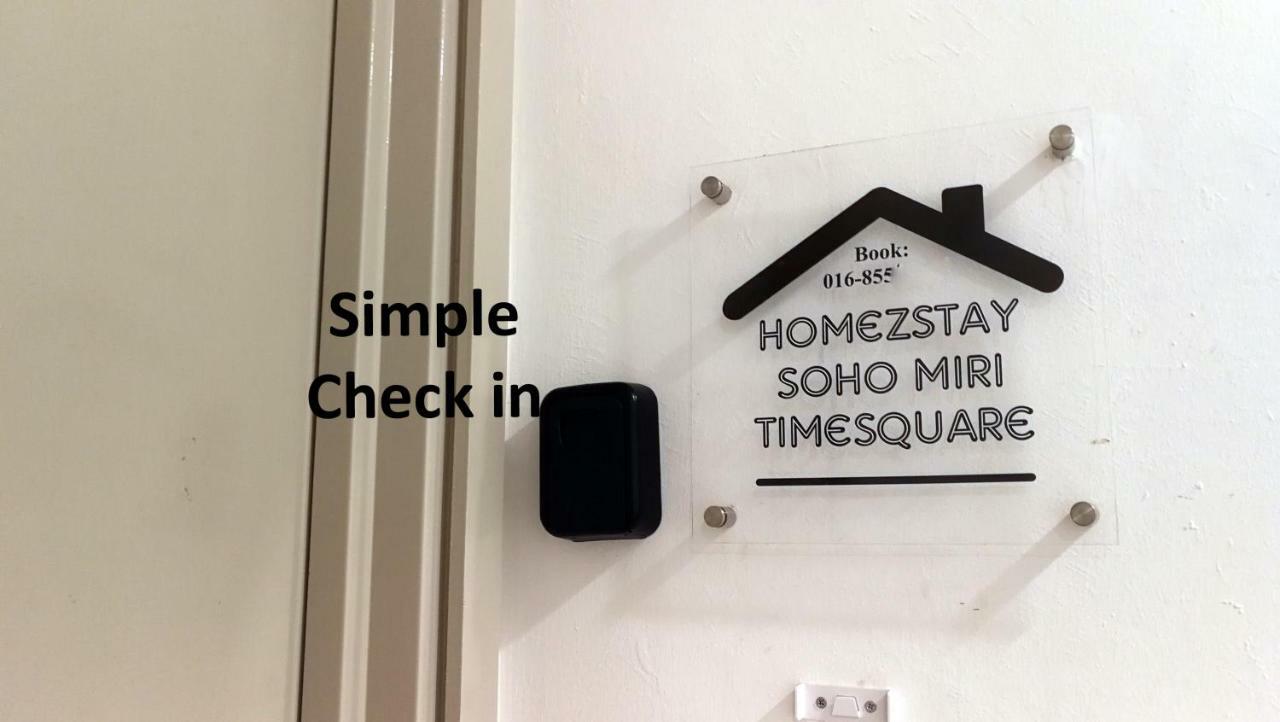 Homezstay Soho Timesquare Miri Buitenkant foto